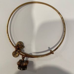 Alex and Ani crown bracelet